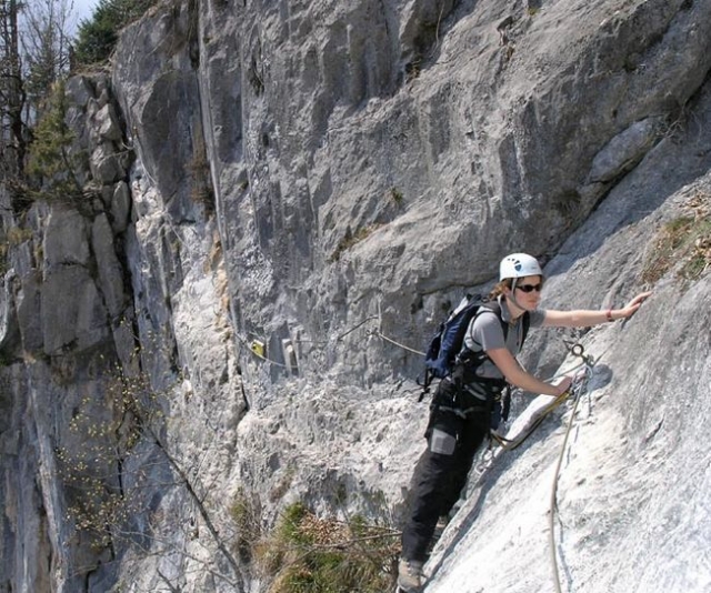  Vía Ferramarra du Mont a Sixt 